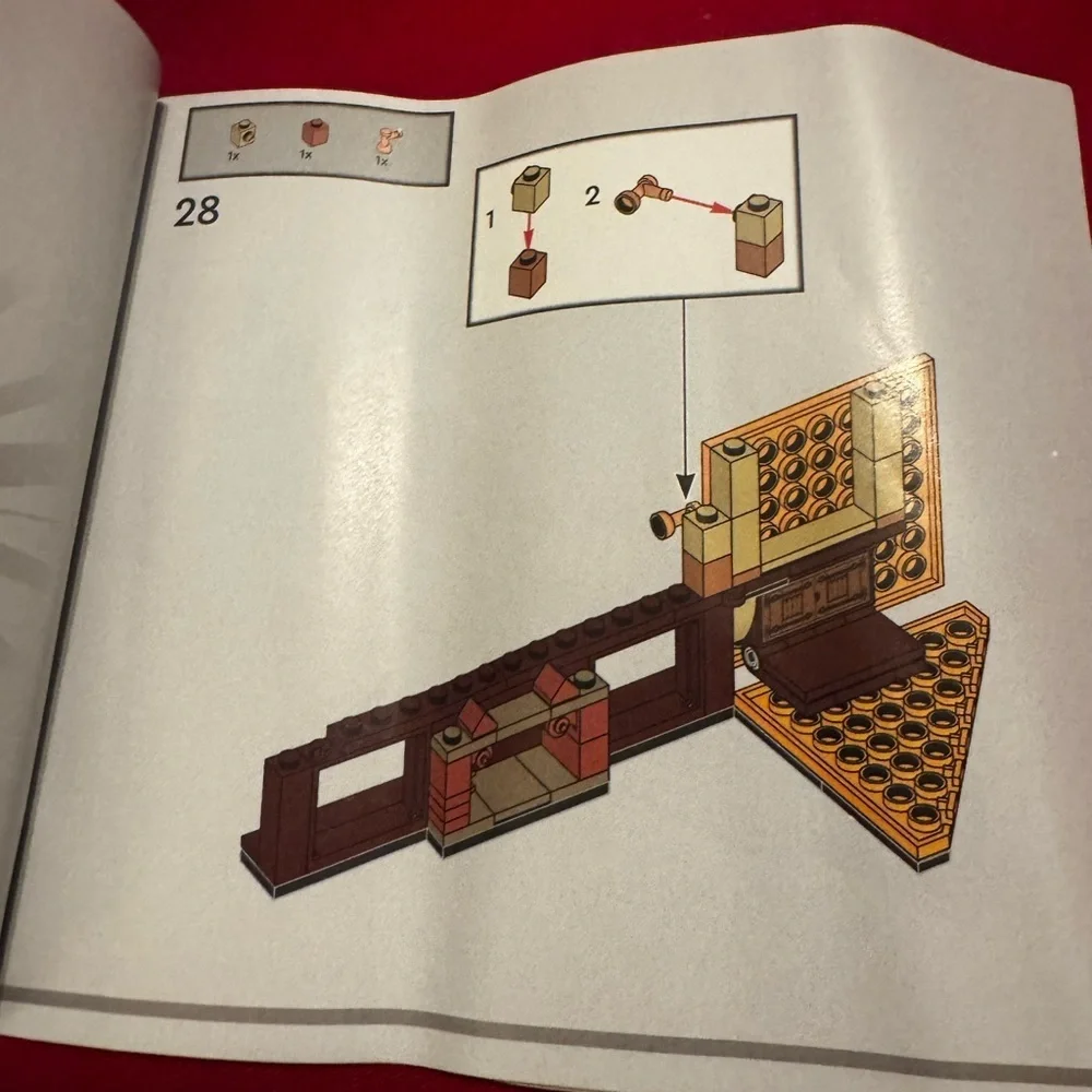 Lego Instruction Manual Book ONLY Harry Potter Hufflepuff House Banner Set 76412